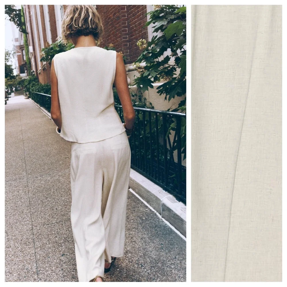 Zara nwt ecru